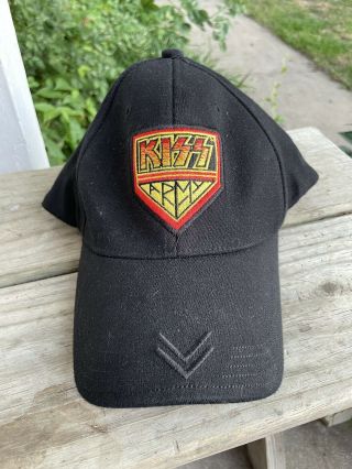 Kiss Army Baseball Hat - Official Item - 2004 - Ace Frehley,  Peter Criss,  Gene Simmons