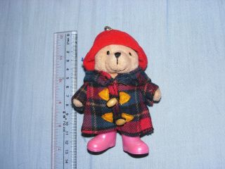 Paddington Bear Plush Toy Keychain 4.  5 " Tall - A