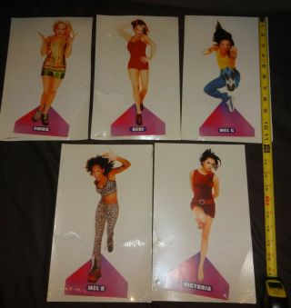 Spice Girls Table Top Stand - Up Cut Outs Set