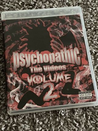 Insane Clown Posse - Psychopathic The Videos Volume 2 Dvd 2 Disc Set Icp
