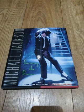 Michael Jackson Dancing The Dream Book 1992 Hardback ❤️ 1st First Edition