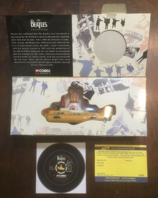 The Beatles - “corgi Classics” Yellow Submarine (1997)