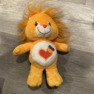 Care Bears Cousins Brave Heart Lion Plush Doll 10 " Stuffed Animal Toy 2004
