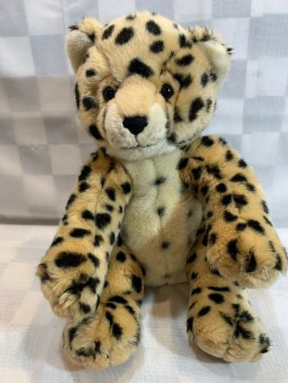 Build A Bear Leopard Wwf World Wildlife Fund Series 15 " Plush Toy Stuffed