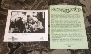Rumpletilskinz 1993 Rca Press Kit Photo Hip Hop Rap Leaders Of The School