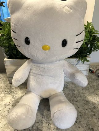 Hello Kitty Build A Bear Bab White 18in Plush