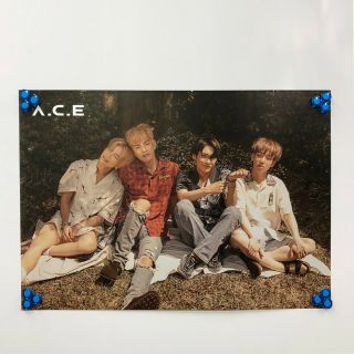 A.  C.  E [adventures In Wonderland] Day A Ver.  Official Poster K Pop Idol Group