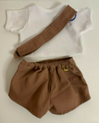Build - A - Bear BABW Girl Scouts Brownie Uniform Doll Clothing 3 piece Outfit 2