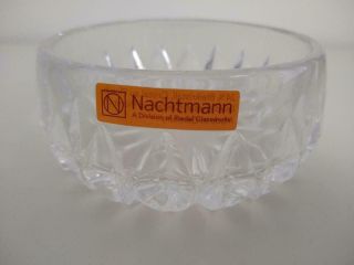 Nachtmann Bleikristall 24 Lead Crystal 4 " X 2 " Bowl