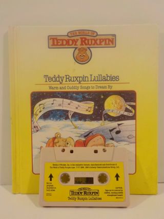 N Vintage Worlds Of Wonder Teddy Ruxpin 
