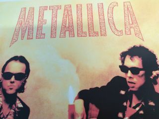 Metallica Metal Band Livewire Retro Quality Poster Music A1 Vintage 2