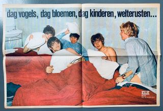 Kink 1967 Dutch Music Paper The Move Poster Jim Morrison The Doors First Album