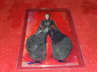 David Bowie Sketch Card 6 Card Signed By Artist Limited `d 50/50
