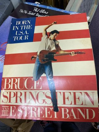 Bruce Springsteen And The E Street Band Born In The Usa Program And Bumper Stick