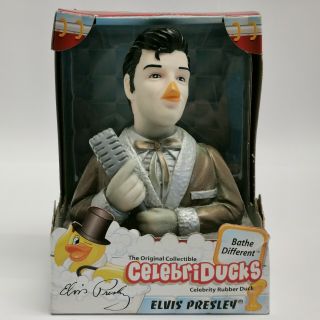 Celebriducks Elvis Presley Celebrity Rubber Duck No 81069 2009 Boxed 153081