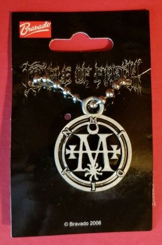 Cradle Of Filth Midian Necklace Pendant