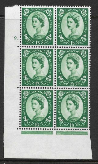 1/3 Wilding Multi Crown On White Cyl 2 Dot Perf A (e/i) Unmounted