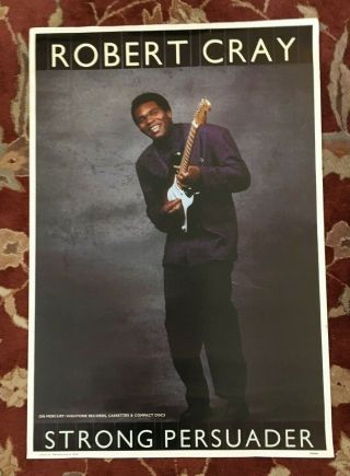 Robert Cray Strong Persuader Rare Promotional Poster