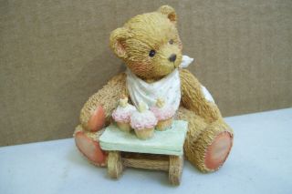Cherished Teddies Age 3 " Three Cheers For You " Hamilton Gifts 1992