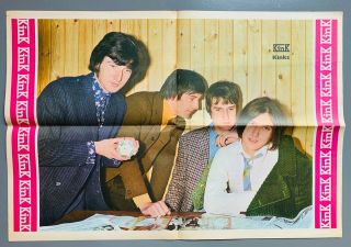 Kink 1966 Dutch Music Paper Golden Earring The Kinks Poster Ringo Starr Manfred