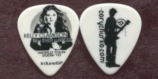 Kelly Clarkson 2009 Wanted Tour Guitar Pick Cory Churko Custom Concert Stage 2