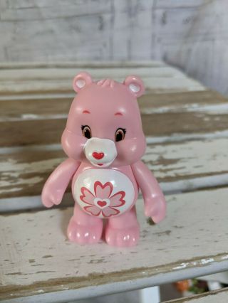 Tcfc Care Bear Sweet Sakura Bear Pink Flower Figurine Toy