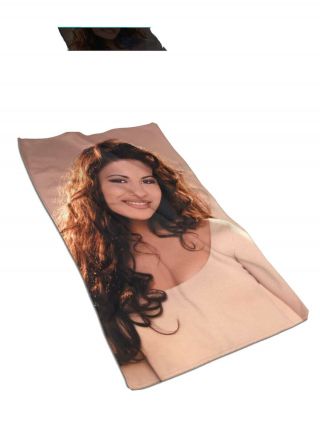 Selena Quintanilla Perez Bath Towel Absorbent 27.  5 X 15.  7 Inch