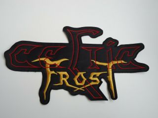Celtic Frost Embroidered Back Patch