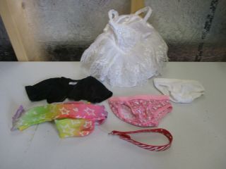 Build A Bear Hello Kitty Clothes And Accessories Underpants Dress Sweater Scarf