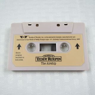 The Airship - Teddy Ruxpin Cassette Tape - Vintage 1985 Worlds Of Wonder