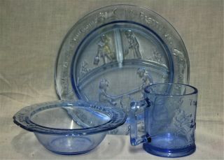 Vintage Tiara Glass Children 
