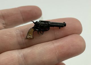Dollhouse Miniature Artisan Cliff Feltrope Revolver