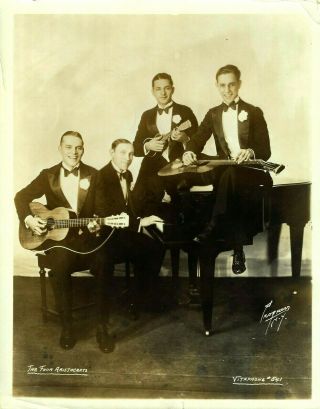 1920s The Four Aristocrats Jazz Vaudeville Vintage Vitaphone Film Photograph