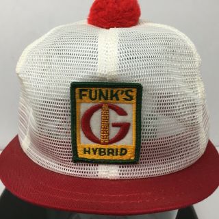 Funks G Hybrid Patch Snapback Trucker Pom Mesh Short Bill Hat Cap K Product Usa