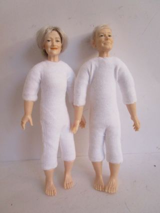 1:12 Scale Heidi Ott Older Doll Couple (custom Order For Philisum007)