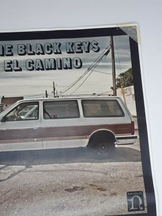 The Black Keys El Camino Album Release Poster 11x17 Nonesuch Rock Music 2