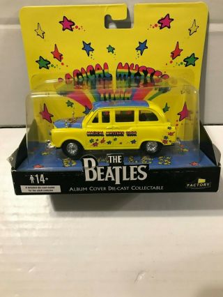 Factory The Beatles Magical Mystery Tour Album Cover Die Cast Taxi