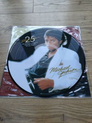 Michael Jackson Thriller 25 Picture Disc 12 " Vinyl Lp Record 2008