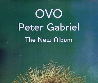 Genesis Peter Gabriel 2000 Ovo Promo Poster 2