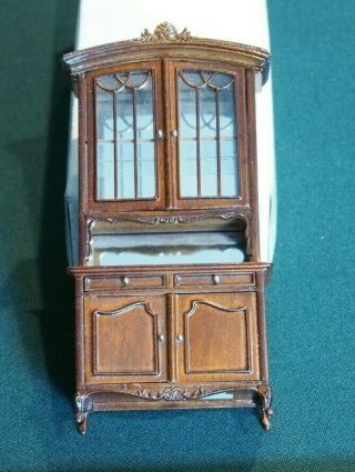 Bespaq Printemps En Province China Cabinet Dollhouse Miniature 6324nwn