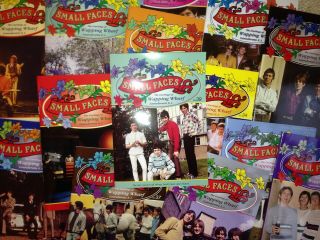 Small Faces:random Pack Of 20 Different Wapping Wharf Glossy Fanzines.