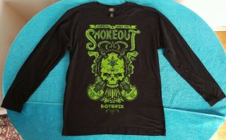 Cypress Hill & Guerilla Union 2012 Smokeout Concert Longsleeve T - Shirt Men L Nos