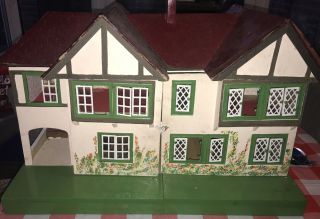 Triang Dolls House Vintage Collectable Handmade Country Manor