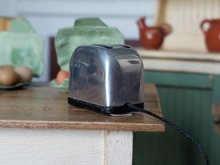 Dollhouse Miniature Artisan Hammer N Smith Non Electric Retro Toaster Oven 1:12 3