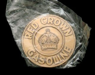 Oi12133 Mip Vintage 1980s Red Crown Gasoline Amoco Standard Oil Buckle