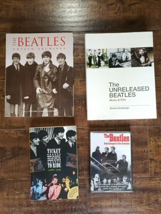 The Unreleased Beatles: Music & Film And Other Beatles Memorabilia Books & Dvd