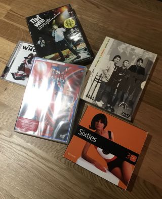 The Who The Jam 60s Cd,  Dvd Bundle Some