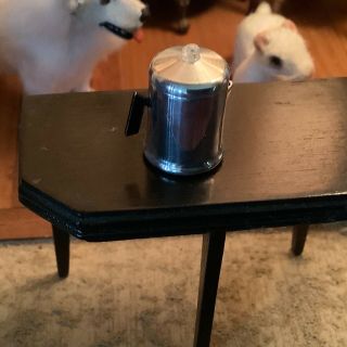 Dollhouse Miniature Artisan Vintage Style Coffee Percolator Pot 1/12 K&j Miniatu