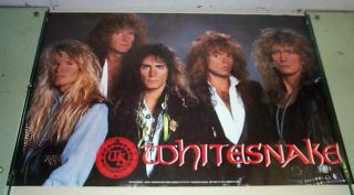 Whitesnake Group Vintage Poster 2