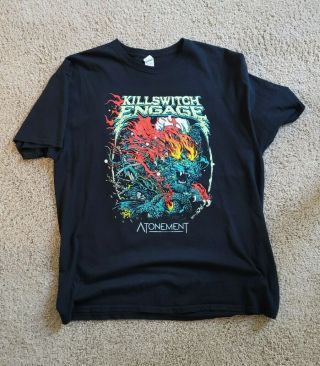 Killswitch Engage Atonement T - Shirt Xl Rare